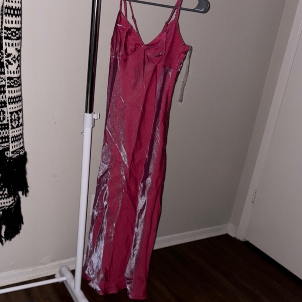 Elegant Pink Evening Dress